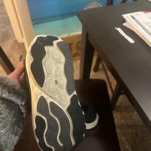 New Balance Black and White Athletic Shoes